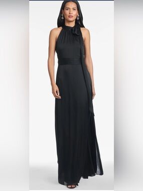 NWT SACHIN + BABI KAYLA GOWN - BLACK
